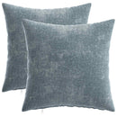 vidaXL Párna 2 db HEERLEN Világoskék 40 x 40 cm Chenille Szövet