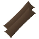 vidaXL Párna párnával HEERLEN 2 db Barna Szövet