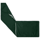 vidaXL Párna párnával HEERLEN Sötétzöld 40 x 145 cm Bársony