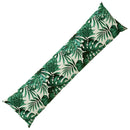 vidaXL Párna párnával HEERLEN Levélminta 40 x 145 cm Poliészter