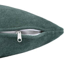 vidaXL Párna párnával HEERLEN 12 db Tengerkék Mikroszálas Plüss