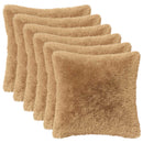 vidaXL Párna párnával HEERLEN 12 db Tópszínű PV Mikroplüss