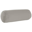 vidaXL Párna 2 db HEERLEN Szürke Ø 15 x 40 cm Poliészter