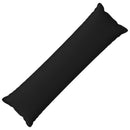 vidaXL Párna párnával HOUTEN Fekete 40 x 145 cm Műlenszövet
