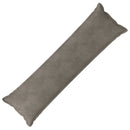 vidaXL Párna párnával HOUTEN Világosszürke 40 x 145 cm Bársony