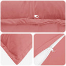 vidaXL Párna párnával HOUTEN Rózsaszín 40 x 145 cm Bársony