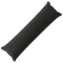 vidaXL Párna párnával HOUTEN Fekete 40 x 145 cm Bársony