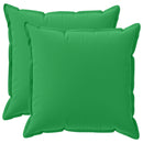 vidaXL Párna 2 db HOUTEN Zöld 60 x 60 cm Poliészter