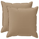 vidaXL Párna 2 db HOUTEN Tópszínű 60 x 60 cm Poliészter