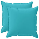 vidaXL Párna 2 db HOUTEN Türkiz 65 x 65 cm Poliészter