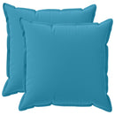 vidaXL Takaró Párna 2 db HOUTEN Világoskék 70 x 70 cm Poliészter