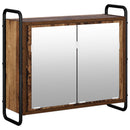 vidaXL Fürdőszobai Szekrény Szett 2 db Antik Fa 65,5 x 34 x 61 cm