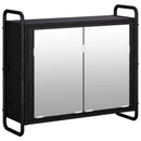 vidaXL Fürdőszobai Szekrény Szett 3 db Fekete Tölgy 40 x 36 x 200,5 cm