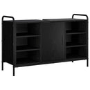 vidaXL Fürdőszobai Szekrény Szett 3 db Fekete Tölgy 40 x 36 x 200,5 cm