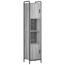vidaXL Fürdőszobai Szekrény Szett 4 db Szürke Sonoma 40 x 36 x 181 cm