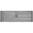 vidaXL Fürdőszobai Szekrény Szett 4 db Szürke Sonoma 40 x 36 x 181 cm