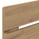 vidaXL Bed Frame with Storage and Headboard Artisan Oak 120 x 200 cm