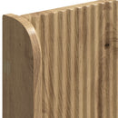 vidaXL Ágykeret tárolóval és fejtámlával Artisan Oak 90 x 200 cm