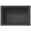 vidaXL Led-es kerti virágláda Fekete 40 x 60 x 40 cm Acél