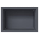 vidaXL Led-es kerti virágláda Antracit 40 x 60 x 40 cm Acél
