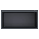 vidaXL Led-es kerti virágláda Antracit 40 x 80 x 40 cm Acél
