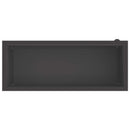 vidaXL Led-es kerti virágláda 2 db Fekete 40 x 100 x 40 cm Acél