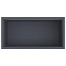 vidaXL Led-es kerti virágláda Antracit 50 x 100 x 48 cm Acél