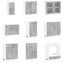 vidaXL Konyhai Egység Lyon 8 pcs Faanyag