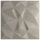 vidaXL Fali panelek 48 db 50 x 50 cm Betonszürke XPS Hab