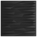 vidaXL Fali panelek 48 db 50 x 50 cm Fekete Kő XPS Hab