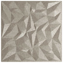 vidaXL Fali panelek 24 db 50 x 50 cm Ametiszt Beton XPS Hab