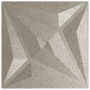 vidaXL Fali panelek 24 db 50 x 50 cm Csillag Beton XPS Hab