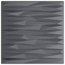 vidaXL Fali panelek 24 db 50 x 50 cm Kőszürke XPS Hab