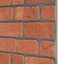 vidaXL Fali panelek 10 db 100 x 50 cm Terrakotta EPS Hab