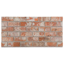 vidaXL Fali panelek 10 db 100 x 50 cm Narancssárga EPS Hab