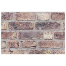 vidaXL Fali panelek 10 pcs Sötét Barna 100 x 50 cm EPS Hab