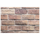vidaXL Fali panelek 10 pcs Barna és Szürke 100 x 50 cm EPS Hab