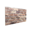 vidaXL Fali panelek 10 pcs Barna és Szürke 100 x 50 cm EPS Hab