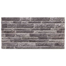 vidaXL Fali panelek 10 pcs Antracitszürke 100 x 50 cm EPS Hab