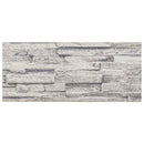 vidaXL Fali panelek 10 db 100 x 25 cm Világosszürke EPS Hab