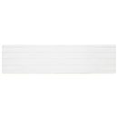 vidaXL Fali panelek 10 db 100 x 25 cm Fehér és piros EPS Hab