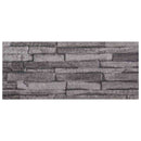vidaXL Fali panelek 10 db 100 x 25 cm Antracit EPS Hab