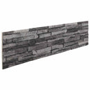 vidaXL Fali panelek 10 db 100 x 25 cm Antracit EPS Hab