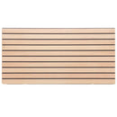 vidaXL Fali panelek 5 db 100 x 50 cm Barna EPS Hab