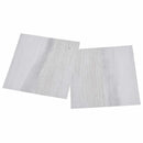 vidaXL Öntapadós Padló Panelek 30,5 x 30,5 cm 20 pcs PVC Fehér és Fa