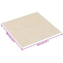 vidaXL Öntapadós Padló Panelek 30,5 x 30,5 cm 20 pcs PVC Világos sárga