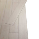 vidaXL Öntapadós PVC Padló Deszkák 30,5 x 61 cm 28 pcs PVC Bükkbarna