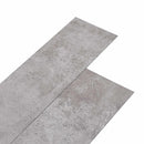 vidaXL Öntapadós PVC Padló Deszkák 30,5 x 61 cm 28 pcs PVC Föld Szürke