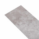 vidaXL Öntapadós PVC Padló Deszkák 30,5 x 61 cm 28 pcs PVC Föld Szürke