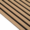 vidaXL Fali panelek 2 pcs Természetes 60,5 x 60 cm